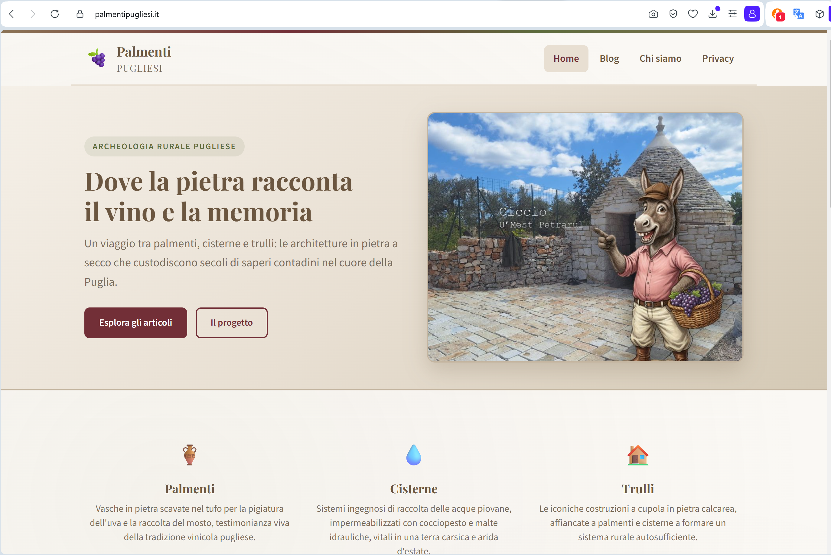 Sito vetrina