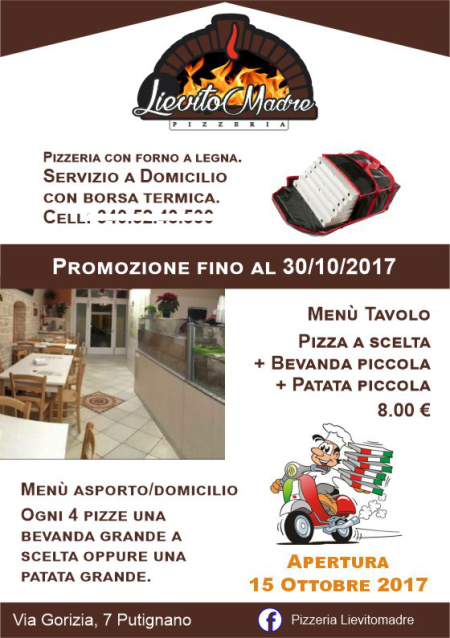 Volantino pizzeria